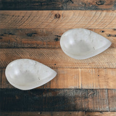 Clear Quartz Diya