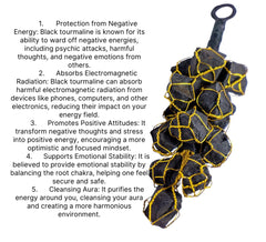 Black Tourmaline Hanger