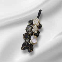 Black Tourmaline & Selenite Hanger