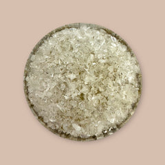 Clear Quartz Crystal Orgone Tealight Holder