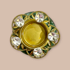 Green Aventurine Crystal Orgone Tealight Holder
