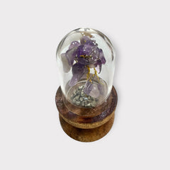 Amethyst Glass Tree