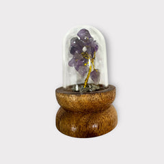 Amethyst Glass Tree