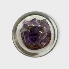 Amethyst Glass Tree