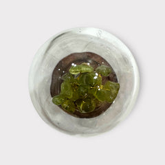 Peridot Glass Tree