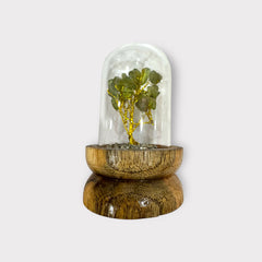 Peridot Glass Tree
