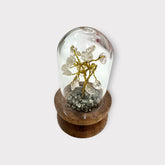 Clear Quartz Glass Tree