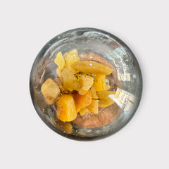 Yellow Aventurine Glass Tree