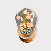 Rose Quartz Glass Tree