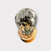 Black Agate Glass Tree