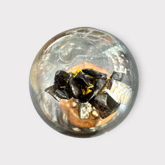 Black Agate Glass Tree